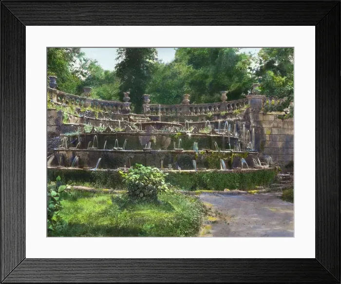 Framed Print : Villa Lante, Bagnaia, Lazio, Italy, 1925. Creator: Frances Benjamin Johnston Framed Print : Villa Lante, Bagnaia, Lazio, Italy, 1925. Creator: Frances Benjamin Johnston