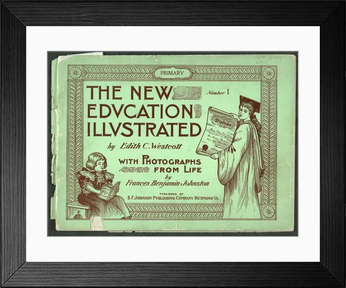 Framed Print : The New Education Illustrated by Edith C. Westcott... 1900. Creator: Frances Benjamin Johnston. The New Education Illustrated by Edith C. Westcott... 1900. Creator: Frances Benjamin Johnston Framed Print : The New Education Illustrated by Edith C. Westcott... 1900. Creator: Frances Benjamin Johnston. The New Education Illustrated by Edith C. Westcott... 1900. Creator: Frances Benjamin Johnston
