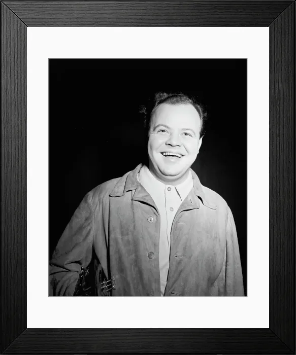 Framed Print : Portrait of Billy Butterfield, Columbia studio(?), New York, N.Y. ca. Mar. 1947. Creator: William Paul Gottlieb Framed Print : Portrait of Billy Butterfield, Columbia studio(?), New York, N.Y. ca. Mar. 1947. Creator: William Paul Gottlieb