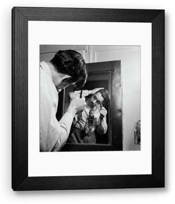 Framed Print : Portrait of Cab Calloway, Columbia studio, New York, N.Y. ca. Mar. 1947. Creator: William Paul Gottlieb Framed Print : Portrait of Cab Calloway, Columbia studio, New York, N.Y. ca. Mar. 1947. Creator: William Paul Gottlieb