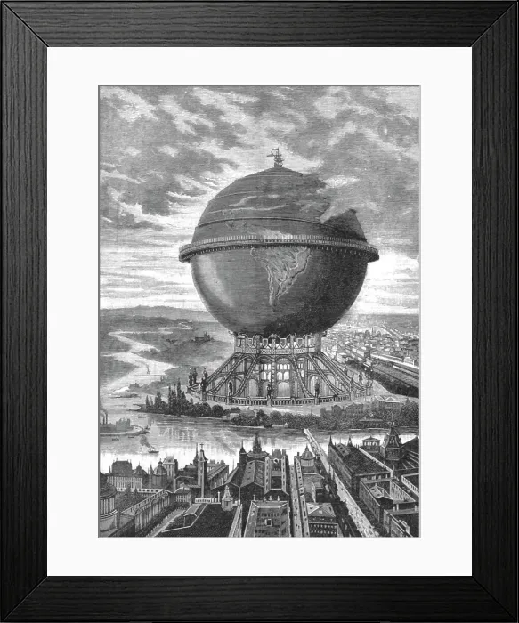 Framed Print : The Proposed Monument in Memory of Christopher Columbus to be Erected at the Chicago Exhibition of Creator: Unknown Framed Print : The Proposed Monument in Memory of Christopher Columbus to be Erected at the Chicago Exhibition of Creator: Unknown