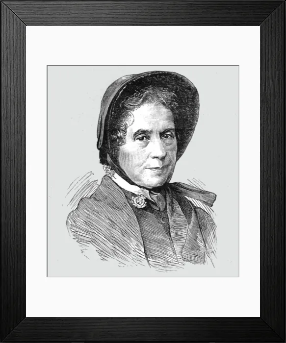 Framed Print : Mrs Catherine Booth 1829-1890, 1890. Creator: Unknown Framed Print : Mrs Catherine Booth 1829-1890, 1890. Creator: Unknown