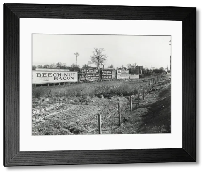 Framed Print : Willliamsbridge looking towards Gun Hill Road, Bronx, New York, c1907. Creator: Frances Benjamin Johnston Framed Print : Willliamsbridge looking towards Gun Hill Road, Bronx, New York, c1907. Creator: Frances Benjamin Johnston