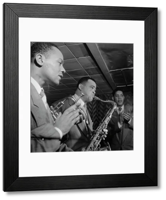Framed Print : Portrait of Arnett Cobb, Downbeat, New York, N.Y. 1946. Creator: William Paul Gottlieb