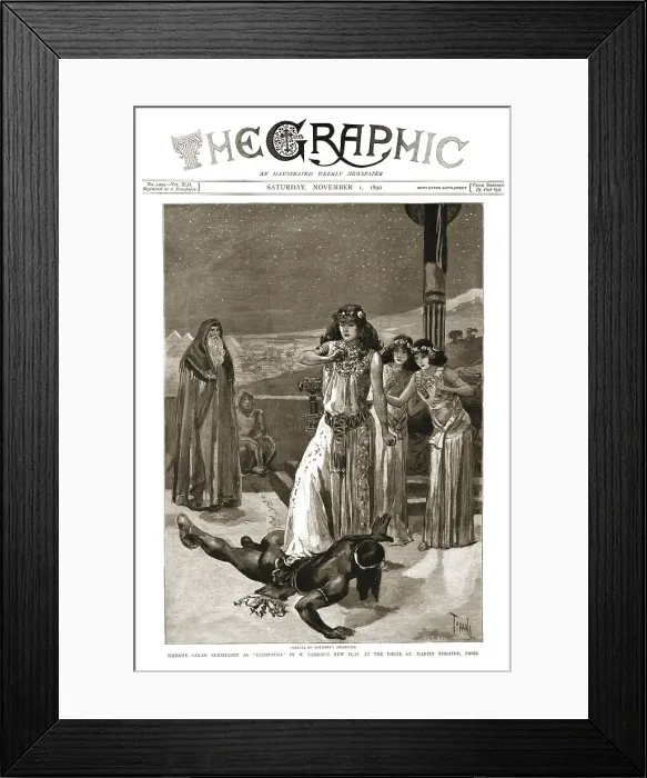 Framed Print : The Graphic, Front Cover Saturday, November 1, 1890, 1890. Creator: Unknown Framed Print : The Graphic, Front Cover Saturday, November 1, 1890, 1890. Creator: Unknown