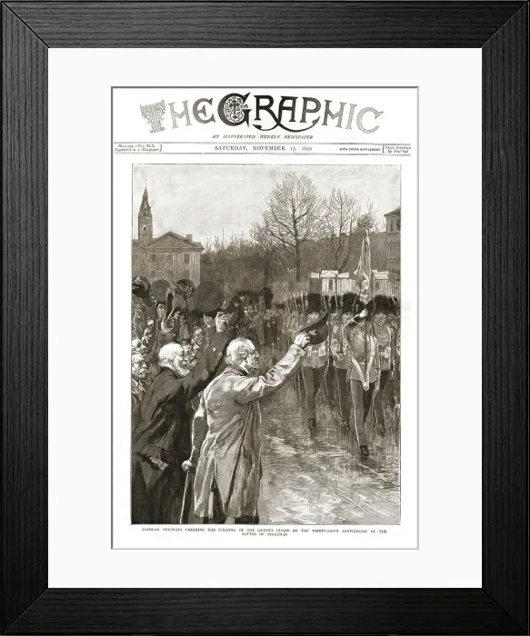 Framed Print : The Graphic, Front Cover Saturday, November 15, 1890, 1890. Creator: Unknown Framed Print : The Graphic, Front Cover Saturday, November 15, 1890, 1890. Creator: Unknown