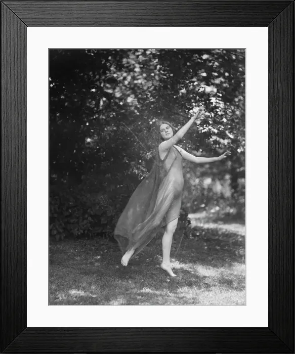 Framed Print : Hornbeck, Solveig, Miss, 1921 July 22. Creator: Arnold Genthe Framed Print : Hornbeck, Solveig, Miss, 1921 July 22. Creator: Arnold Genthe