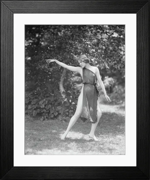 Framed Print : Hornbeck, Solveig, Miss, 1921 June 21. Creator: Arnold Genthe Framed Print : Hornbeck, Solveig, Miss, 1921 June 21. Creator: Arnold Genthe