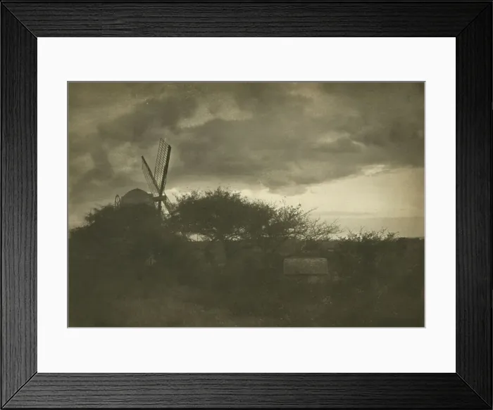 Framed Print : The old mill, c1900. Creator: Sarah J. Eddy Framed Print : The old mill, c1900. Creator: Sarah J. Eddy