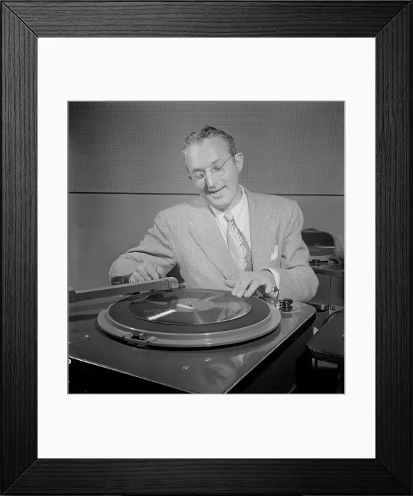 Framed Print : Portrait of Tommy Dorsey, WMCA, New York, N.Y. ca. Oct. 1947. Creator: William Paul Gottlieb Framed Print : Portrait of Tommy Dorsey, WMCA, New York, N.Y. ca. Oct. 1947. Creator: William Paul Gottlieb