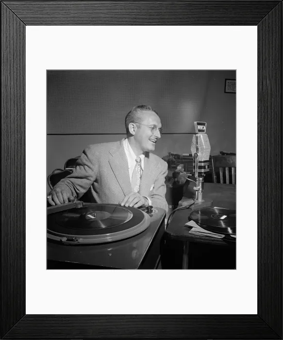 Framed Print : Portrait of Tommy Dorsey, WMCA, New York, N.Y. ca. Oct. 1947. Creator: William Paul Gottlieb Framed Print : Portrait of Tommy Dorsey, WMCA, New York, N.Y. ca. Oct. 1947. Creator: William Paul Gottlieb