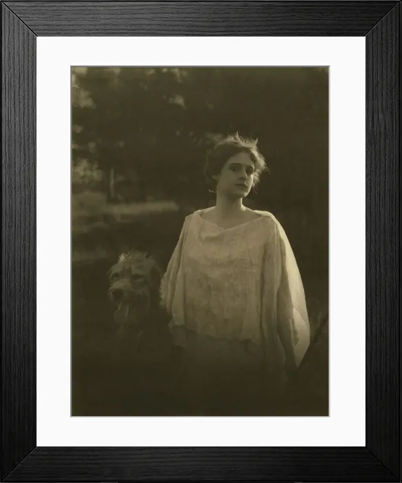 Framed Print : Diana, c1898. Creator: Emma Justine Farnsworth Framed Print : Diana, c1898. Creator: Emma Justine Farnsworth