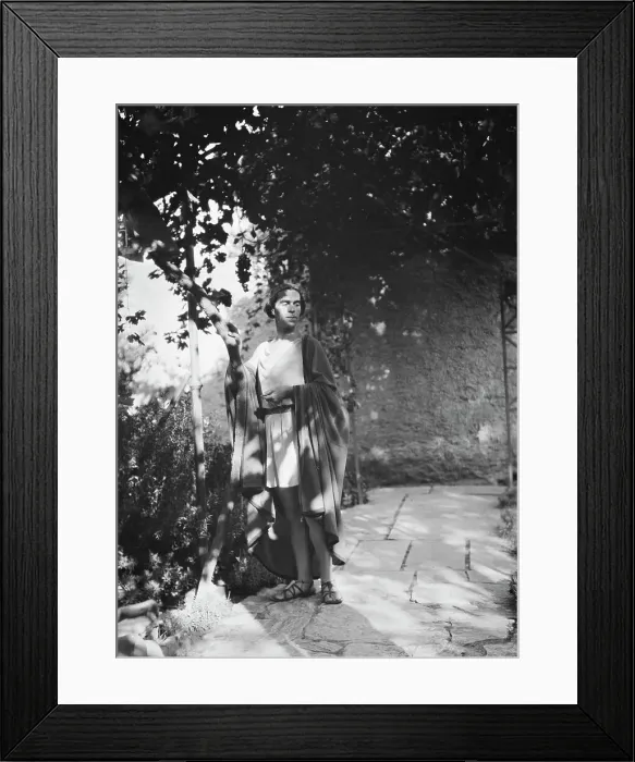 Framed Print : Kanellos, Vanellos, in dance costume, 1929 Creator: Arnold Genthe Framed Print : Kanellos, Vanellos, in dance costume, 1929 Creator: Arnold Genthe