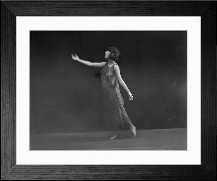 Framed Print : Kubert, Chloe, Miss, 1919 Creator: Arnold Genthe Framed Print : Kubert, Chloe, Miss, 1919 Creator: Arnold Genthe