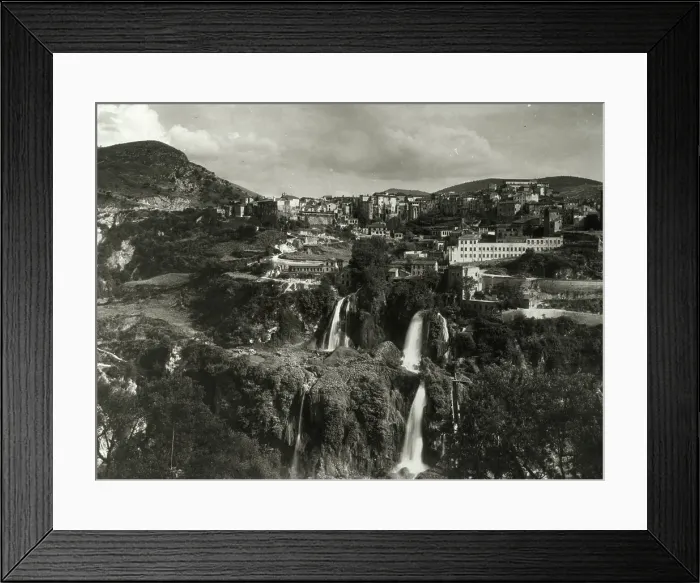 Framed Print : Villa d'Este, Tivoli, Lazio, Italy, c1925. Creator: Frances Benjamin Johnston Framed Print : Villa d'Este, Tivoli, Lazio, Italy, c1925. Creator: Frances Benjamin Johnston