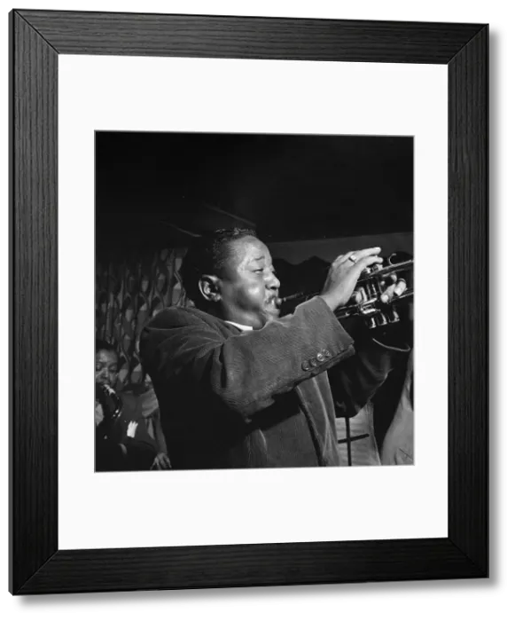 Framed Print : Portrait of Roy Eldridge, Spotlite (Club), New York, N.Y. ca. Nov. 1946. Creator: William Paul Gottlieb Framed Print : Portrait of Roy Eldridge, Spotlite (Club), New York, N.Y. ca. Nov. 1946. Creator: William Paul Gottlieb