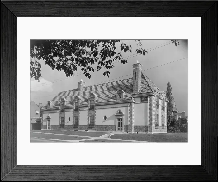 Framed Print : Residence at 1700 East 7th Avenue, Denver, Colorado, J. B. Benedict, architect, 1923. Creator: Roy C. Hyskell Framed Print : Residence at 1700 East 7th Avenue, Denver, Colorado, J. B. Benedict, architect, 1923. Creator: Roy C. Hyskell