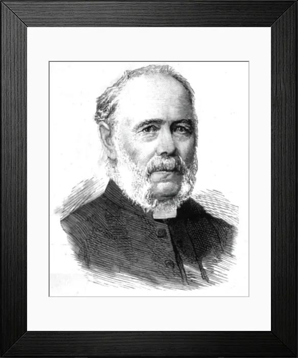 Framed Print : The Rev. A.R.M. Wilshere, Missionary to the Lepers at Robben Island, South Africa, 1890. Creator: Unknown Framed Print : The Rev. A.R.M. Wilshere, Missionary to the Lepers at Robben Island, South Africa, 1890. Creator: Unknown