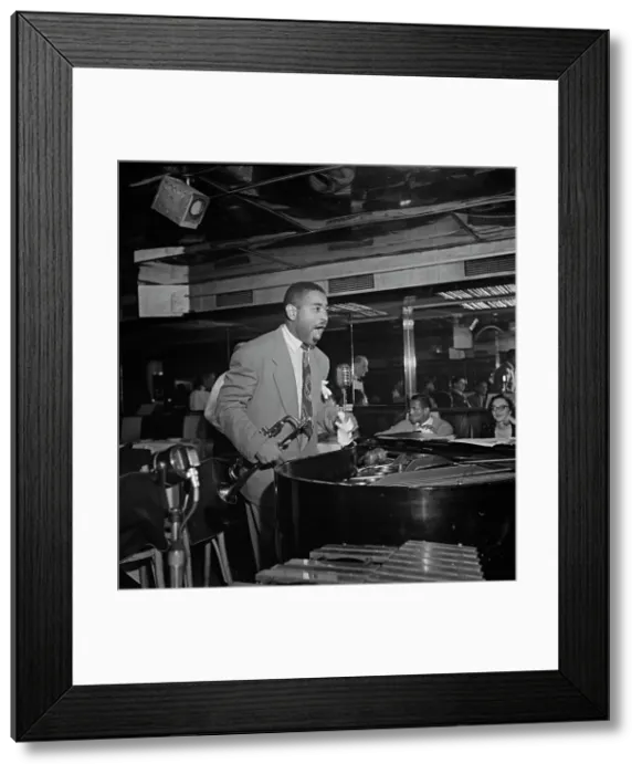 Framed Print : Portrait of Dizzy Gillespie, Downbeat, New York, N.Y. 1946. Creator: William Paul Gottlieb Framed Print : Portrait of Dizzy Gillespie, Downbeat, New York, N.Y. 1946. Creator: William Paul Gottlieb