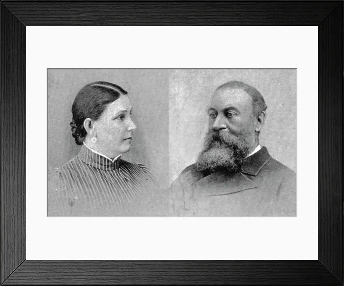 Framed Print : The Graphic Stanley Number; Lady Baker and Sir Samuel White Baker, F.R.S. F.R.G.S. F.R.S.A. Well Creator: Unknown Framed Print : The Graphic Stanley Number; Lady Baker and Sir Samuel White Baker, F.R.S. F.R.G.S. F.R.S.A. Well Creator: Unknown