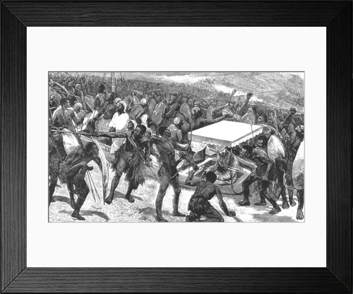 Framed Print : The Graphic Stanley Number; Bumbireh Hospitality, 1890. Creator: Unknown Framed Print : The Graphic Stanley Number; Bumbireh Hospitality, 1890. Creator: Unknown