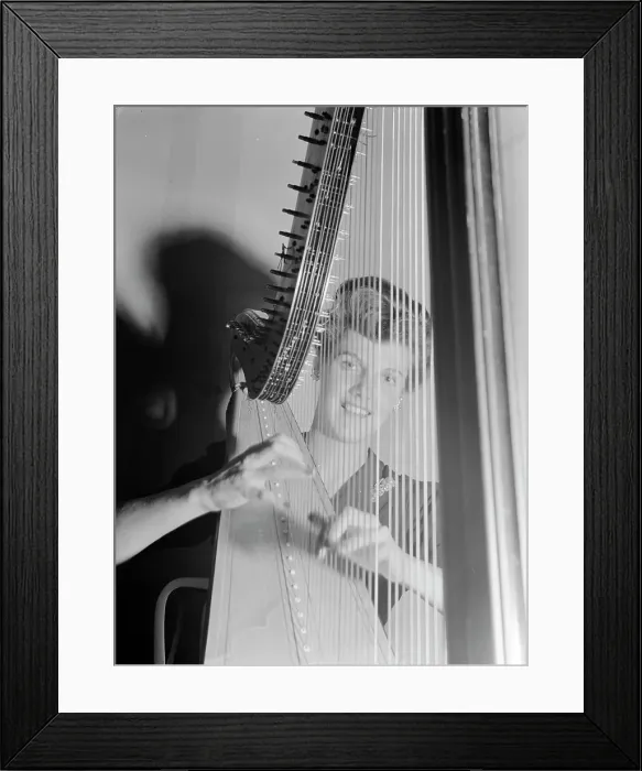 Framed Print : Portrait of Adele Girard, Turkish Embassy, Washington, D.C. ca. Feb. 1942. Creator: William Paul Gottlieb Framed Print : Portrait of Adele Girard, Turkish Embassy, Washington, D.C. ca. Feb. 1942. Creator: William Paul Gottlieb