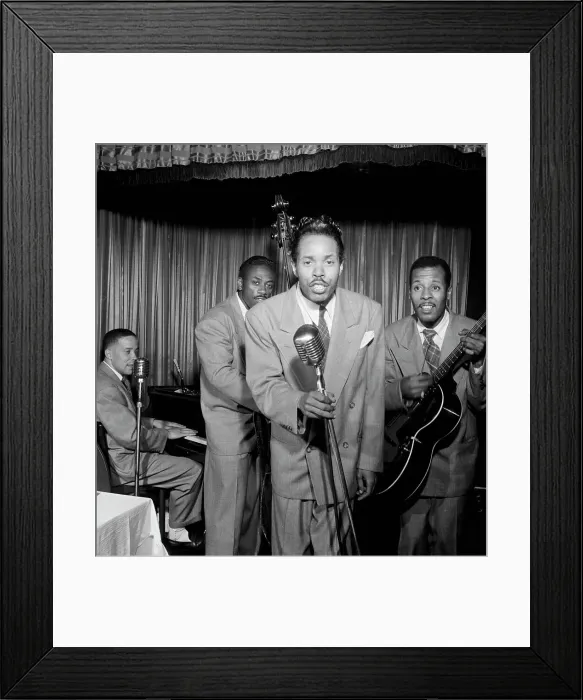 Framed Print : Portrait of Babs Gonzales, New York, N.Y. 1946. Creator: William Paul Gottlieb Framed Print : Portrait of Babs Gonzales, New York, N.Y. 1946. Creator: William Paul Gottlieb