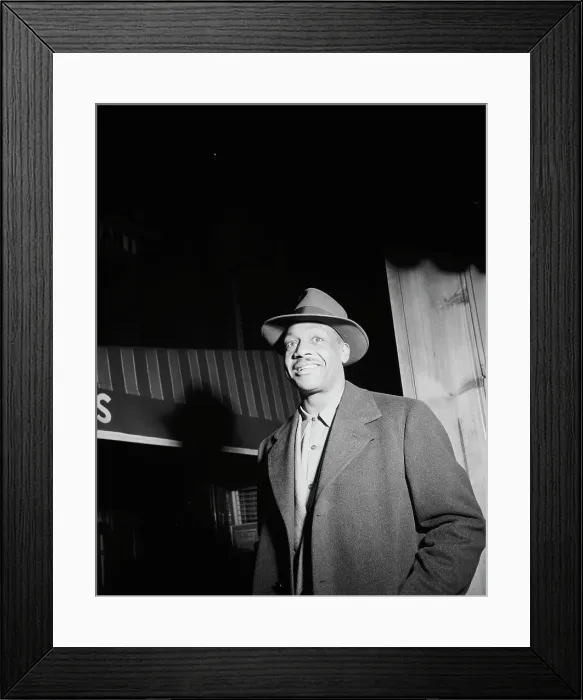 Framed Print : Portrait of Tiny Grimes, New York, N.Y.(?), ca. Jan. 1947. Creator: William Paul Gottlieb Framed Print : Portrait of Tiny Grimes, New York, N.Y.(?), ca. Jan. 1947. Creator: William Paul Gottlieb