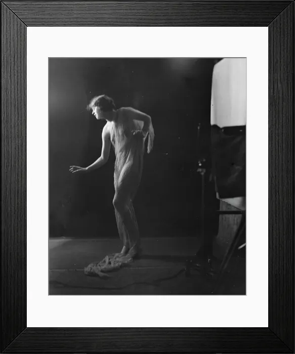 Framed Print : Marcellus, Irene or Violet, 1919 Feb. 16. Creator: Arnold Genthe Framed Print : Marcellus, Irene or Violet, 1919 Feb. 16. Creator: Arnold Genthe