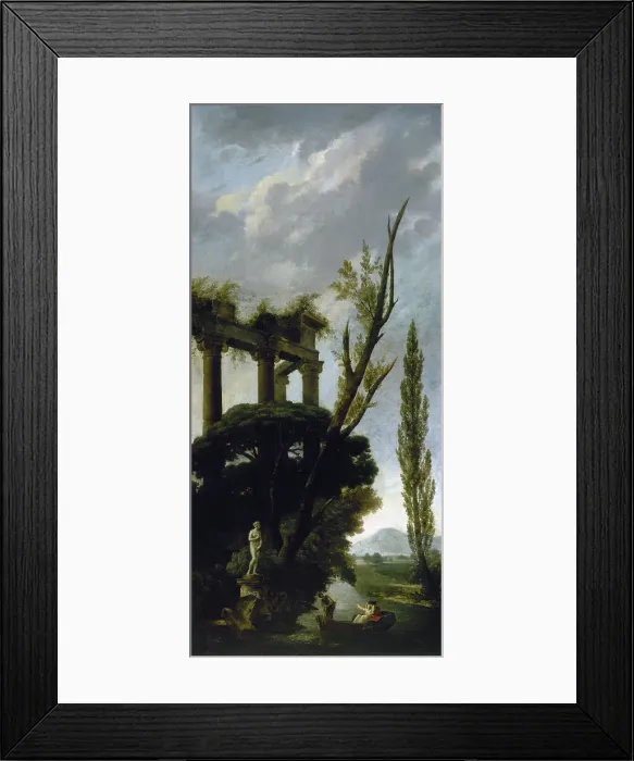 Framed Print : Vénus Médicis, c.1790. Creator: Hubert Robert Framed Print : Vénus Médicis, c.1790. Creator: Hubert Robert