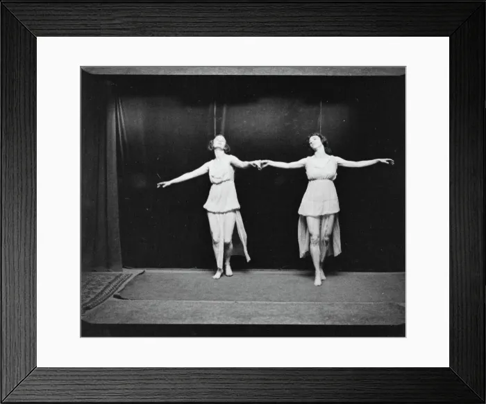 Framed Print : Marion Morgan dancers, between 1914 and 1927. Creator: Arnold Genthe