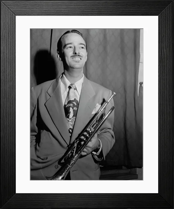 Framed Print : Portrait of Bobby Hackett, Paramount Theater, New York, N.Y. ca. Aug. 1946. Creator: William Paul Gottlieb Framed Print : Portrait of Bobby Hackett, Paramount Theater, New York, N.Y. ca. Aug. 1946. Creator: William Paul Gottlieb