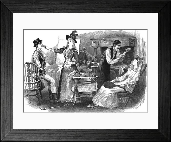 Framed Print : My First Season'; The Green Room, 1890. Creator: Arthur Hopkins Framed Print : My First Season'; The Green Room, 1890. Creator: Arthur Hopkins