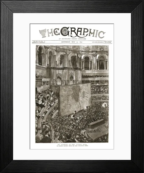 Framed Print : The Graphic, Front Cover Saturday May 10, 1890, 1890. Creator: Unknown Framed Print : The Graphic, Front Cover Saturday May 10, 1890, 1890. Creator: Unknown