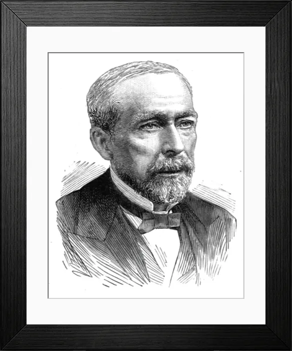 Framed Print : Mr. John Parsons, Late manager of the Print Room for the Daily Graphic and The Graphic, 1890. Creator: Unknown Framed Print : Mr. John Parsons, Late manager of the Print Room for the Daily Graphic and The Graphic, 1890. Creator: Unknown