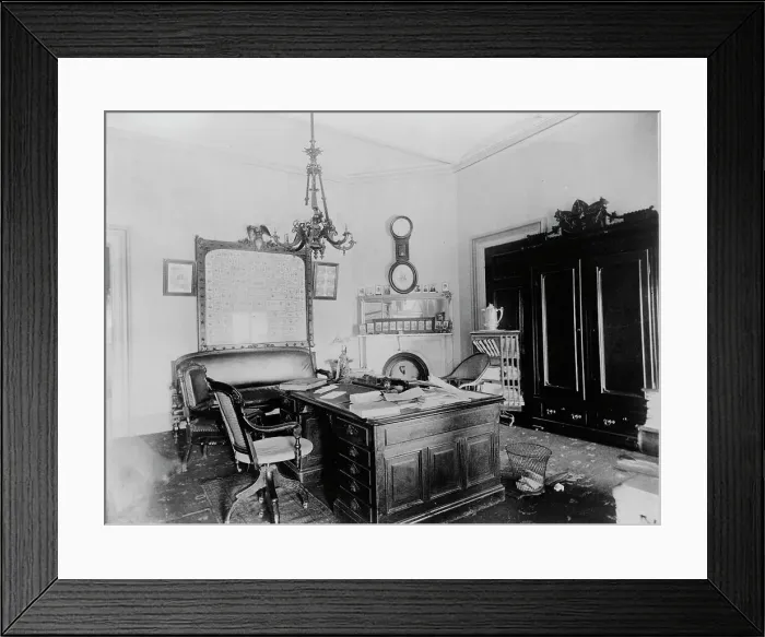 Framed Print : Office in Bureau of Engraving and Printing, Washington, D.C. between 1880 and 1910(?). Creator: Frances Benjamin Johnston Framed Print : Office in Bureau of Engraving and Printing, Washington, D.C. between 1880 and 1910(?). Creator: Frances Benjamin Johnston
