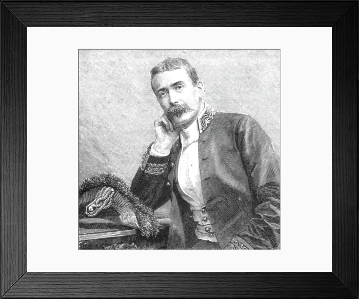 Framed Print : The Belgium Anti-Slavery Society on the Congo; Signor Corona, Italian Consul on the Congo, 1890. Creator: Unknown Framed Print : The Belgium Anti-Slavery Society on the Congo; Signor Corona, Italian Consul on the Congo, 1890. Creator: Unknown