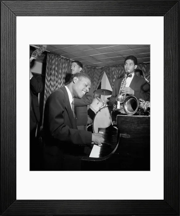 Framed Print : Portrait of Eddie Heywood, Downbeat, New York, N.Y. ca. July 1947. Creator: William Paul Gottlieb Framed Print : Portrait of Eddie Heywood, Downbeat, New York, N.Y. ca. July 1947. Creator: William Paul Gottlieb