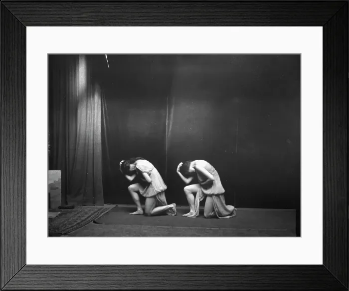 Framed Print : Marion Morgan dancers, between 1914 and 1927. Creator: Arnold Genthe Framed Print : Marion Morgan dancers, between 1914 and 1927. Creator: Arnold Genthe