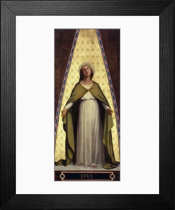 Framed Print : Esquisse pour l'église Saint-Jacques-Saint-Christophe de la Villette : L'Espérance, c.1843. Creator: Jean-François Brémond Framed Print : Esquisse pour l'église Saint-Jacques-Saint-Christophe de la Villette : L'Espérance, c.1843. Creator: Jean-François Brémond
