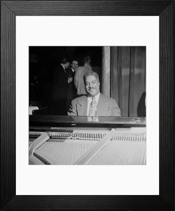 Framed Print : Portrait of Cliff Jackson, Café Society (Downtown)(?), New York, N.Y. ca. Apr. 1947. Creator: William Paul Gottlieb Framed Print : Portrait of Cliff Jackson, Café Society (Downtown)(?), New York, N.Y. ca. Apr. 1947. Creator: William Paul Gottlieb