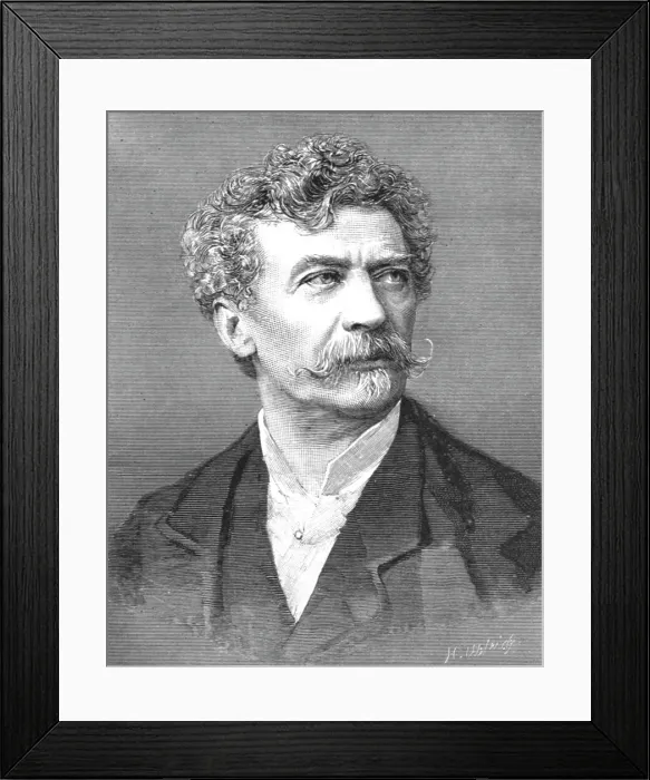 Framed Print : The Late Sir Edgar Boehm, R.A. 1834-1890, 1890. Creator: Unknown Framed Print : The Late Sir Edgar Boehm, R.A. 1834-1890, 1890. Creator: Unknown