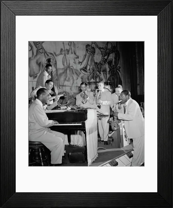 Framed Print : Portrait of Louis Jordan, New York, N.Y. 1946. Creator: William Paul Gottlieb Framed Print : Portrait of Louis Jordan, New York, N.Y. 1946. Creator: William Paul Gottlieb