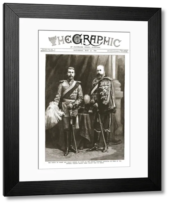 Framed Print : The Graphic, Front Cover Saturday May 31, 1890, 1890. Creator: Unknown Framed Print : The Graphic, Front Cover Saturday May 31, 1890, 1890. Creator: Unknown
