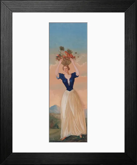 Framed Print : Les quatre saisons - L'automne, c.1860. Creator: Paul Cezanne Framed Print : Les quatre saisons - L'automne, c.1860. Creator: Paul Cezanne