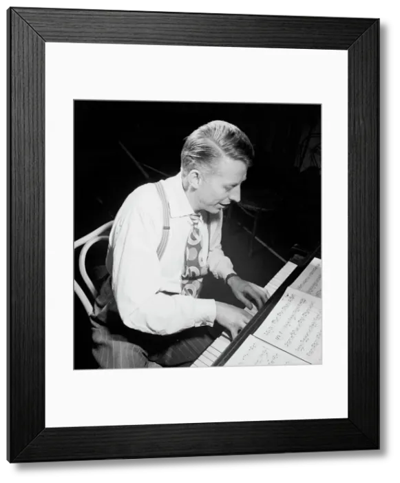 Framed Print : Portrait of Stan Kenton, New York, N.Y.(?), ca. Jan. 1947. Creator: William Paul Gottlieb Framed Print : Portrait of Stan Kenton, New York, N.Y.(?), ca. Jan. 1947. Creator: William Paul Gottlieb