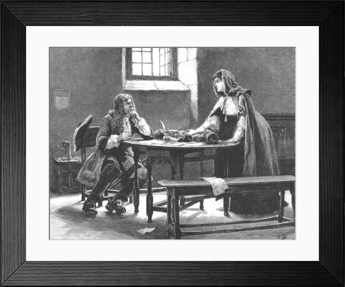 Framed Print : Urith: A Tale of Dartmoor, By S. Baring Gould, M. A.; I am come with five hundred guineas in go Creator: Frank Dadd. Urith: A Tale of Dartmoor, By S. Baring Gould, M Framed Print : Urith: A Tale of Dartmoor, By S. Baring Gould, M. A.; I am come with five hundred guineas in go Creator: Frank Dadd. Urith: A Tale of Dartmoor, By S. Baring Gould, M