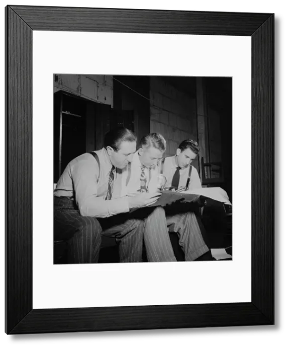 Framed Print : Portrait of Stan Kenton, New York, N.Y.(?), ca. Jan. 1947. Creator: William Paul Gottlieb Framed Print : Portrait of Stan Kenton, New York, N.Y.(?), ca. Jan. 1947. Creator: William Paul Gottlieb