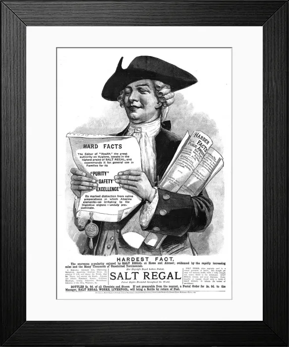 Framed Print : Salt Regal, 1890. Creator: Unknown Framed Print : Salt Regal, 1890. Creator: Unknown