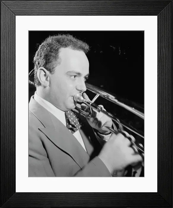 Framed Print : Stan Kenton Orchestra, 1947 or 1948. Creator: William Paul Gottlieb Framed Print : Stan Kenton Orchestra, 1947 or 1948. Creator: William Paul Gottlieb